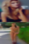 Nude girls open public